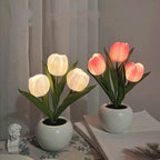 Lampe de table fleurie LumaBloom – Lumière chaude