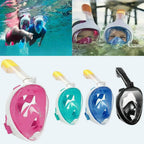 HydroVista™ - Masque de Snorkeling Anti-Buée Confortable