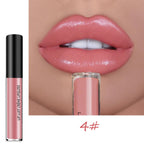 LumiLuxe - Gloss à Lèvres Imperméable 12 Teintes Métalliques