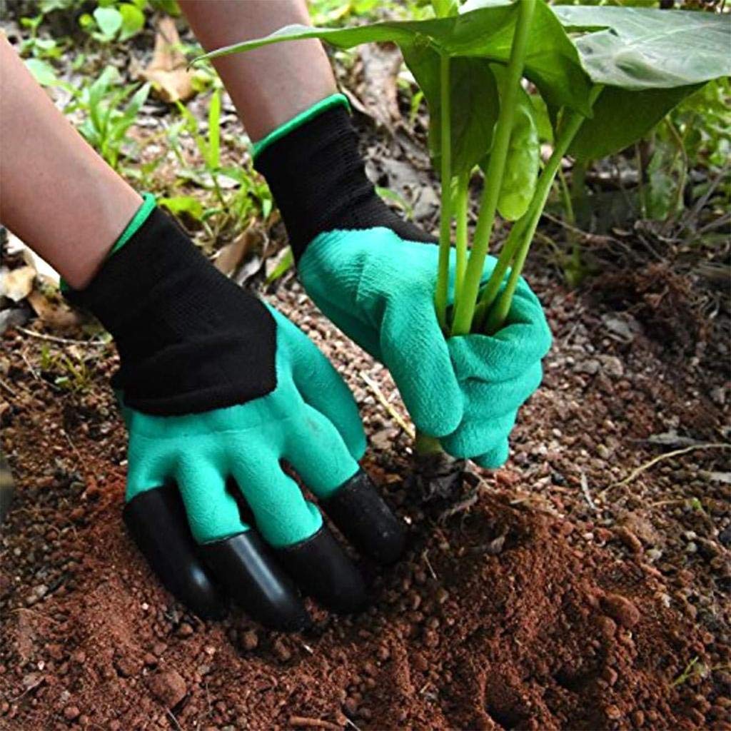 DigMaster™ - Gants de Jardinage avec Griffes Intégrées