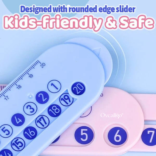NumSlide™ - Règle Coulissante Maths pour Enfants