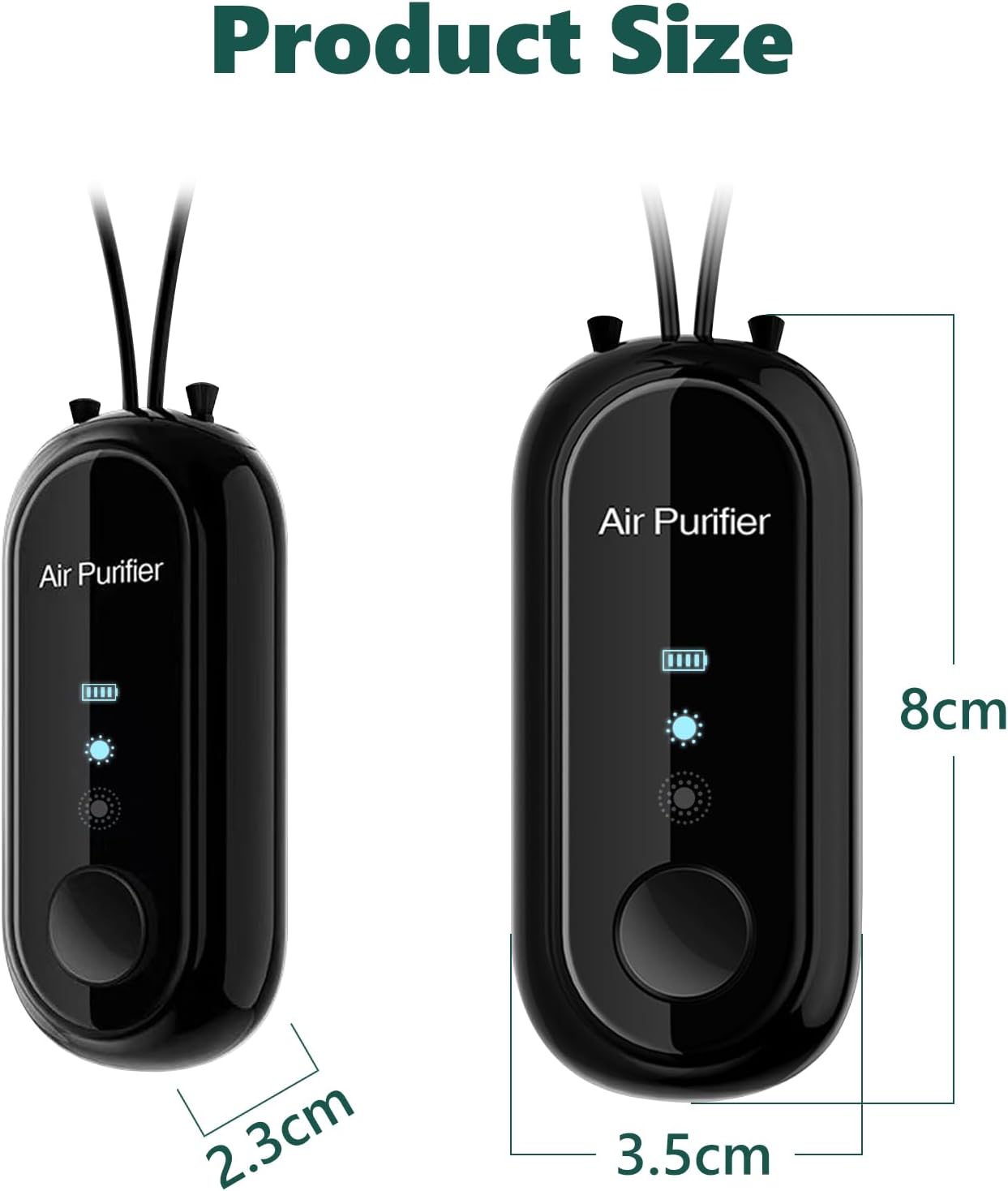 Purificateur d'air personnel PureBreathe – Format portable