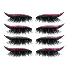 GlamEase - Autocollants Eyeliner Réutilisables Œil de Chat