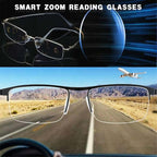 Lunettes progressives pour adultes | Verres adaptatifs | Protection contre la lumière bleue et les UV | Confort optimal