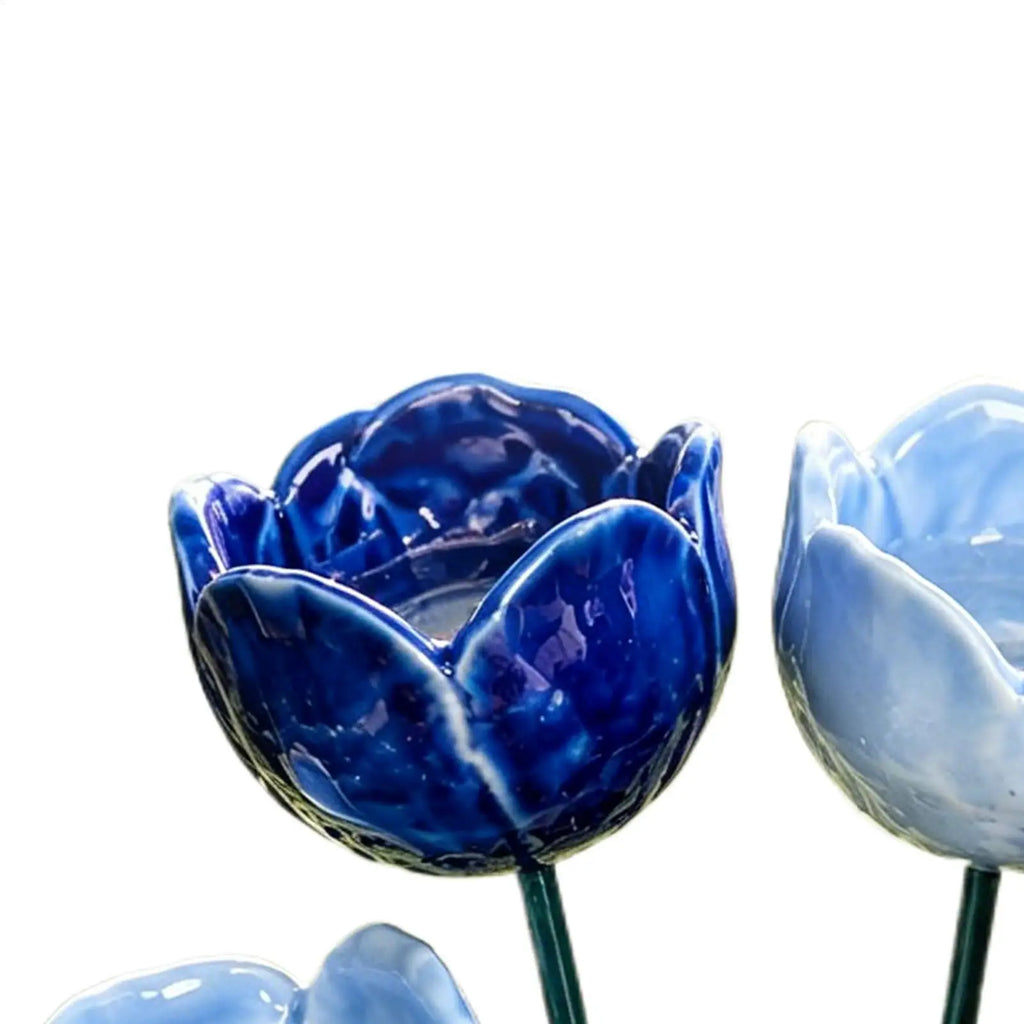 Petit point d’eau décoratif en céramique pour abeilles, papillons et jardin
