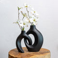 Floravault - Vase en Céramique Tissée pour Compositions Florales