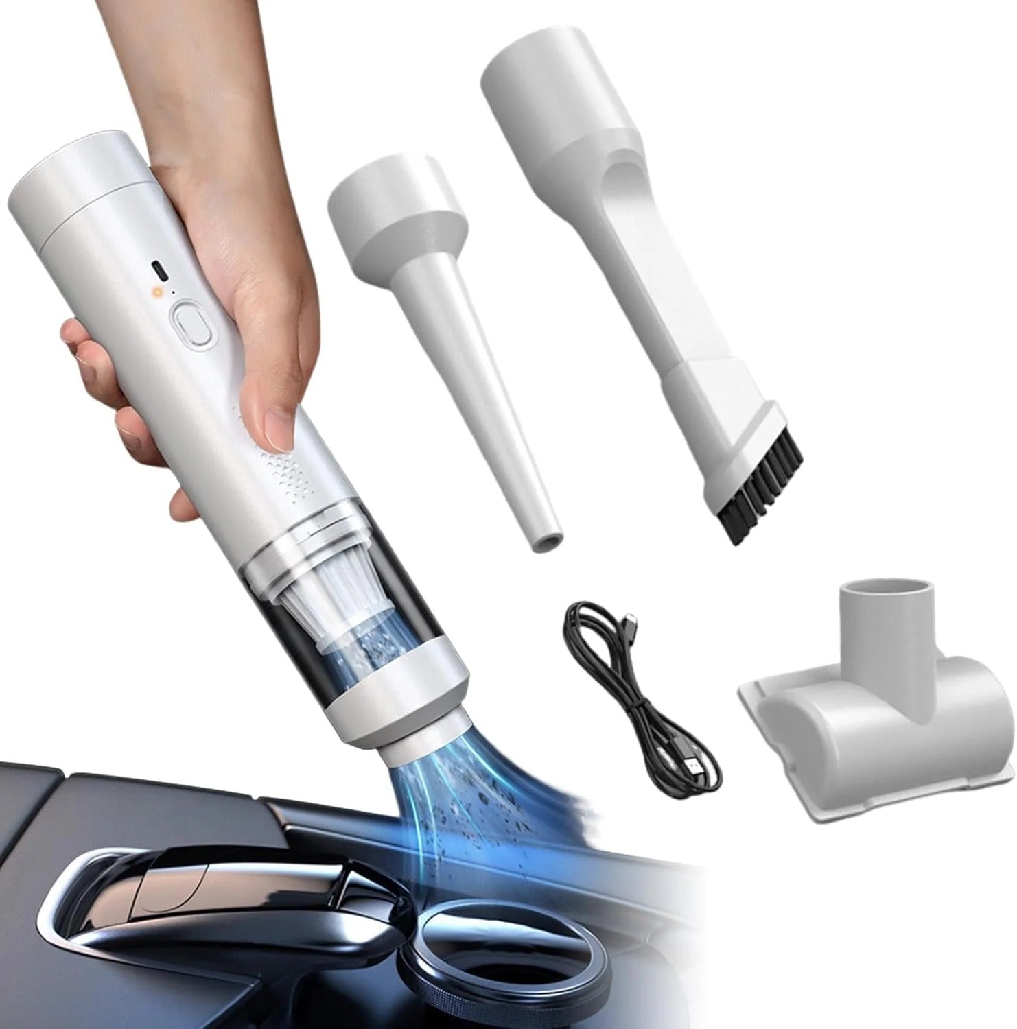 HandVac™ - Aspirateur à Main Sans Fil Double Mode Compact