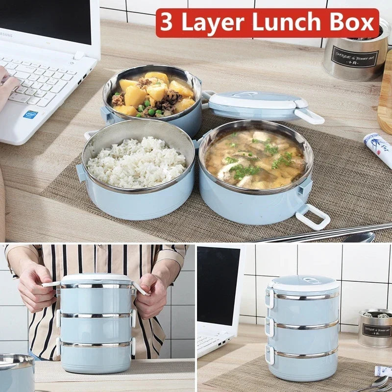 Lunch box Novalyx portable idéale pour bureau, école et pique-nique