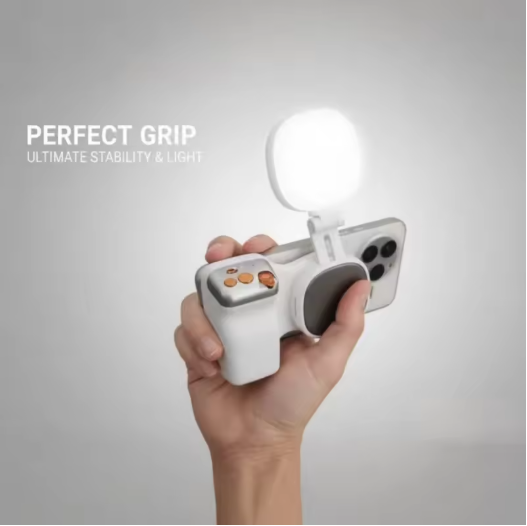 Utilisation du support téléphone Lunexa pour selfie et création de contenu
