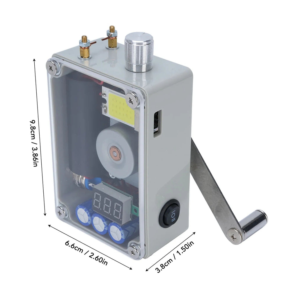 Lampe de secours à dynamo PowerPulse – Charge USB