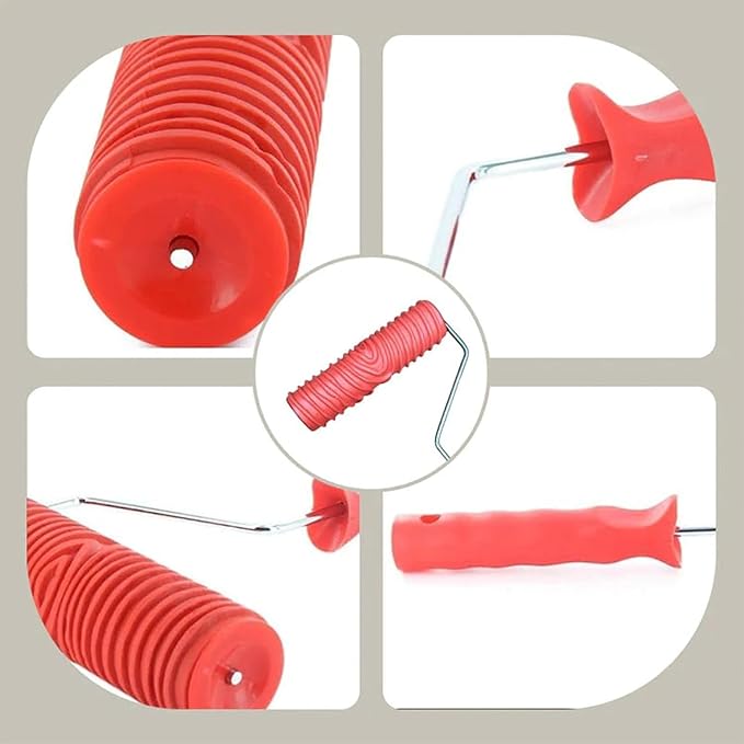 Rollique™ - Rouleau à Peindre Texturé pour Motifs Décoratifs