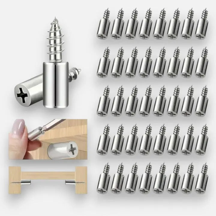 SteadyPin™ - Supports Autoperceurs Stabilisateurs Étagères Cliquet