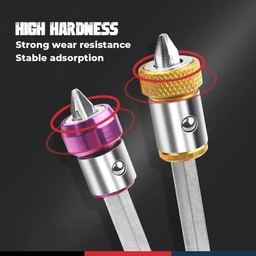 PullMate™ - Anneau Magnétique pour Tournevis Bricolage Facile