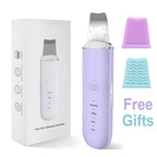 Brosse Ultrasonique pour Visage | Nettoyage Profond & Absorption du Sérum | Rechargeable par USB | 2 Têtes en Silicone