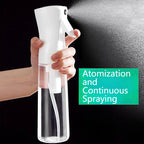 Bouteille Vaporisateur Continu pour Cheveux et Maquillage | Brume Haute Pression | Rechargeable et Portable | Hydratation