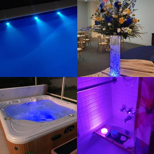 Éclairage LED LumiWave – Étanche et 16 couleurs