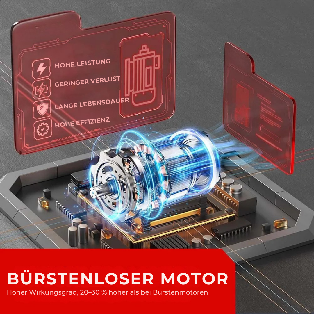 TurboBlast™ — Soufflerie super puissante (fabriquée en Allemagne)