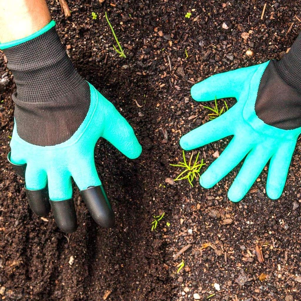 DigMaster™ - Gants de Jardinage avec Griffes Intégrées