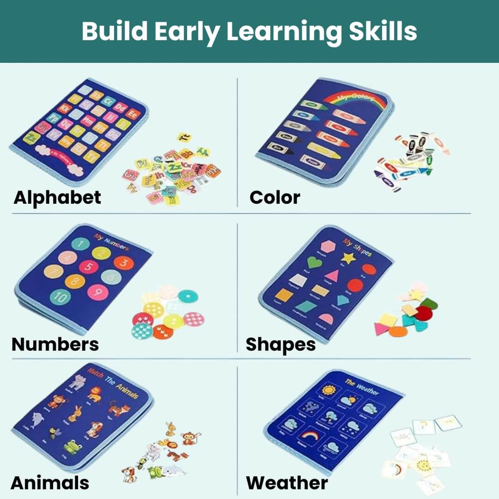 TodyJoy - Tableau d'Activités Montessori pour Tout-Petits