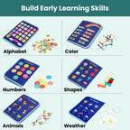 TodyJoy - Tableau d'Activités Montessori pour Tout-Petits