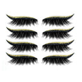 GlamEase - Autocollants Eyeliner Réutilisables Œil de Chat