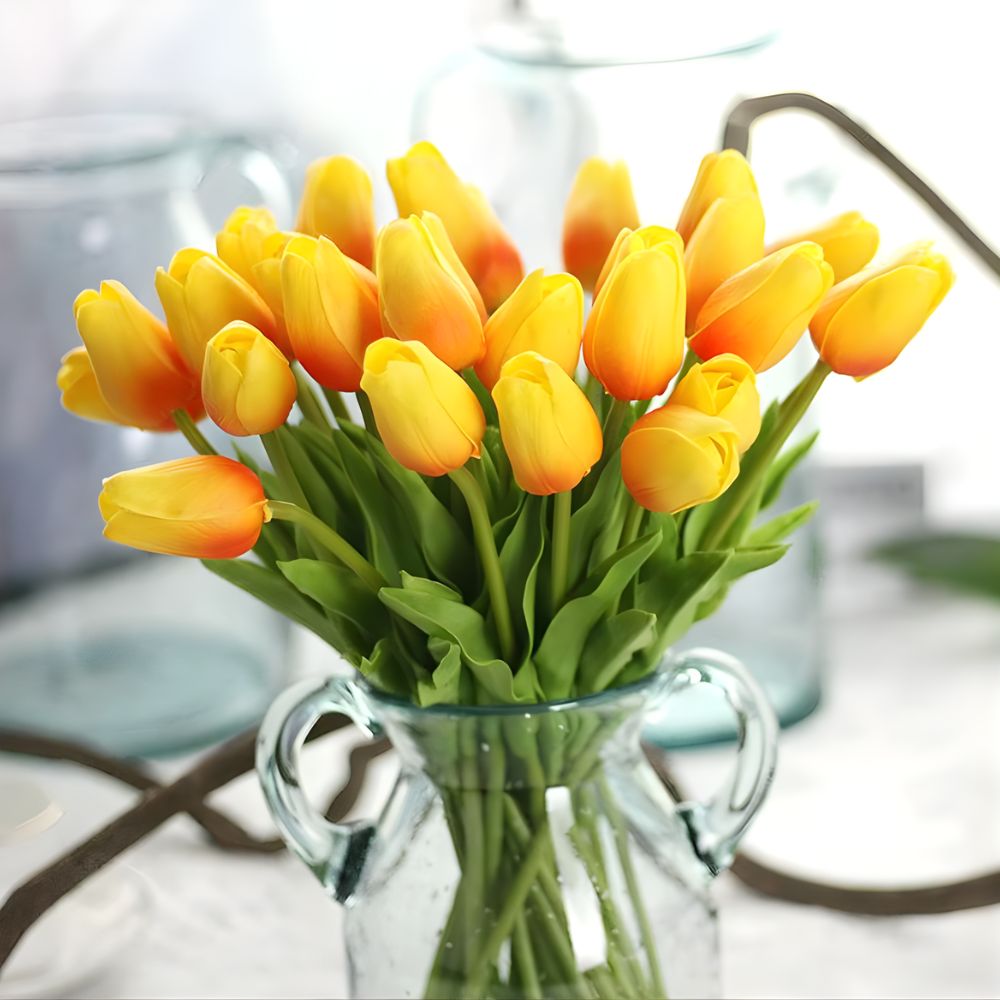 BloomAura - Tulipes Vives qui Durent Éternellement Sans Eau ni Flétrissement