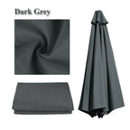 Toile de parasol de remplacement | Design ventilé et imperméable | Polyester
