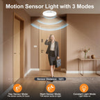 LumiGlide - Lampe Capteur Mouvement Rechargeable Mains Libres