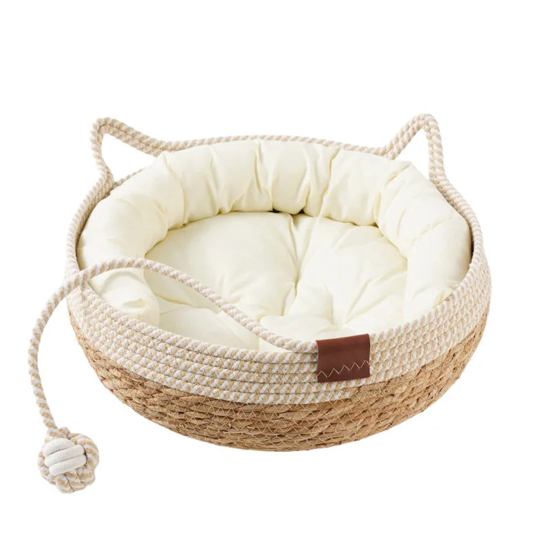 PurrNest - Nichoir Premium Confortable pour Chat Toutes Saisons