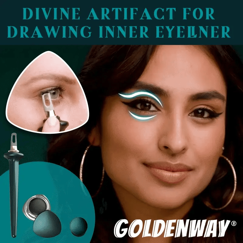 LashLine™ - Outil Eyeliner Applicateur Incurvé Longue Tenue