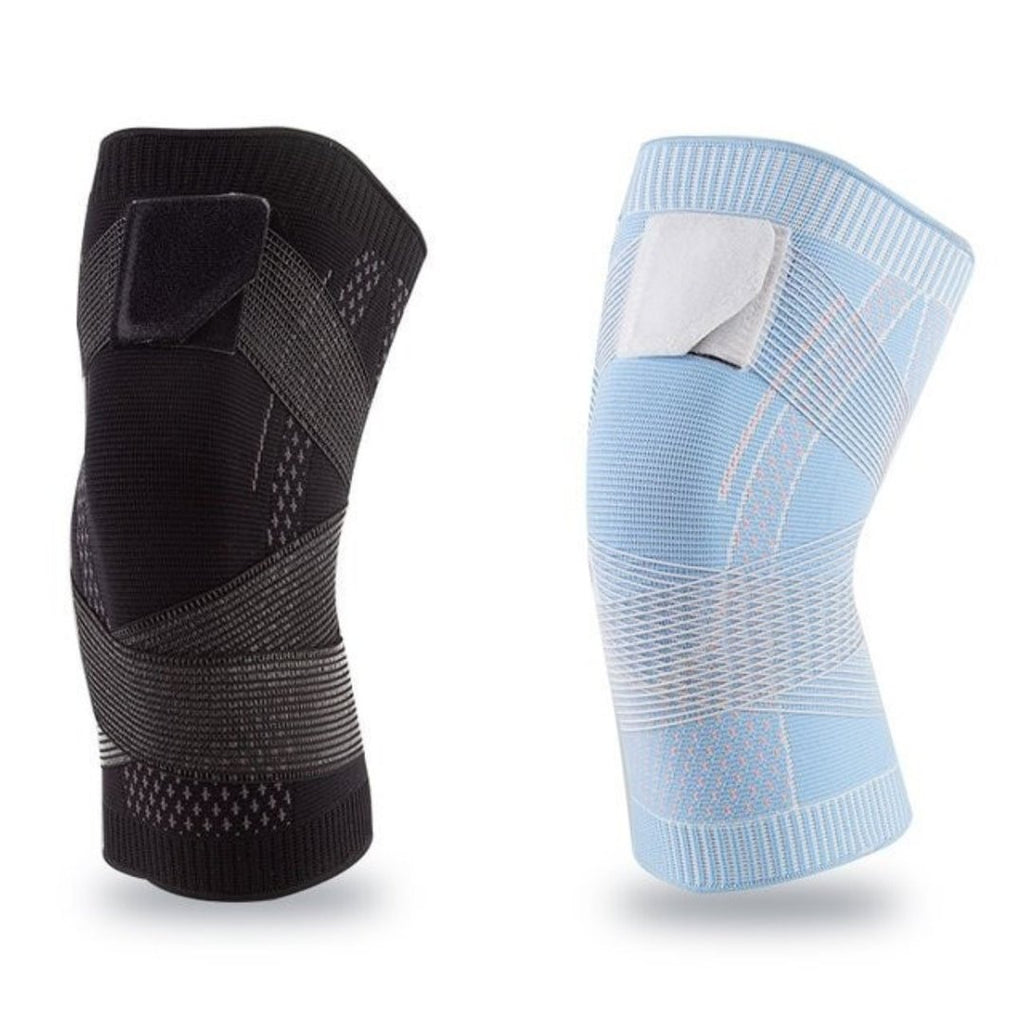 Housse Genouillère Sport Tissu 3D Soutien Actif Respirant