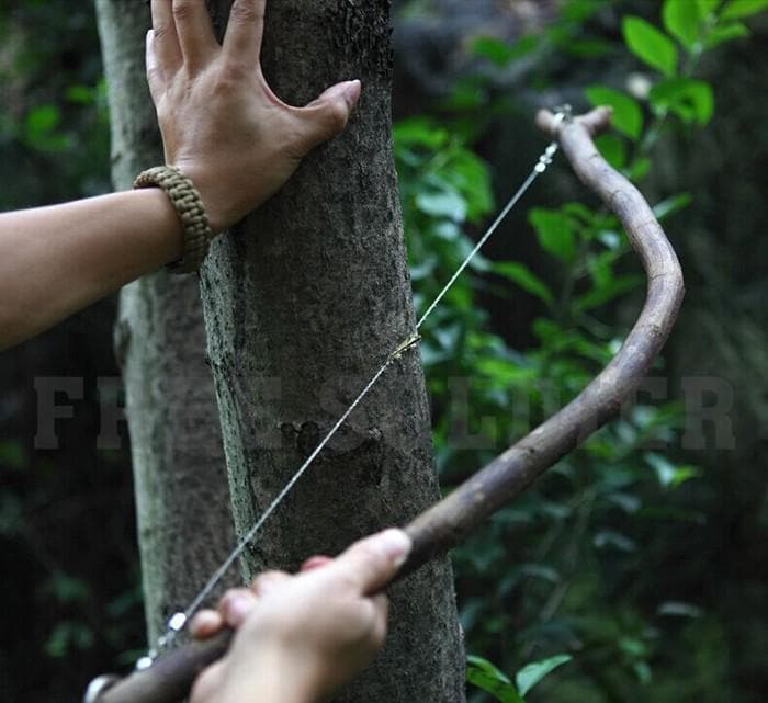 RazorFlex™ - Scie à Fil Acier Inoxydable Survie Plein Air