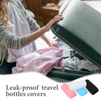 TravelGuard™ - Couvre-Bouteilles Silicone Extensibles Étanches Voyage