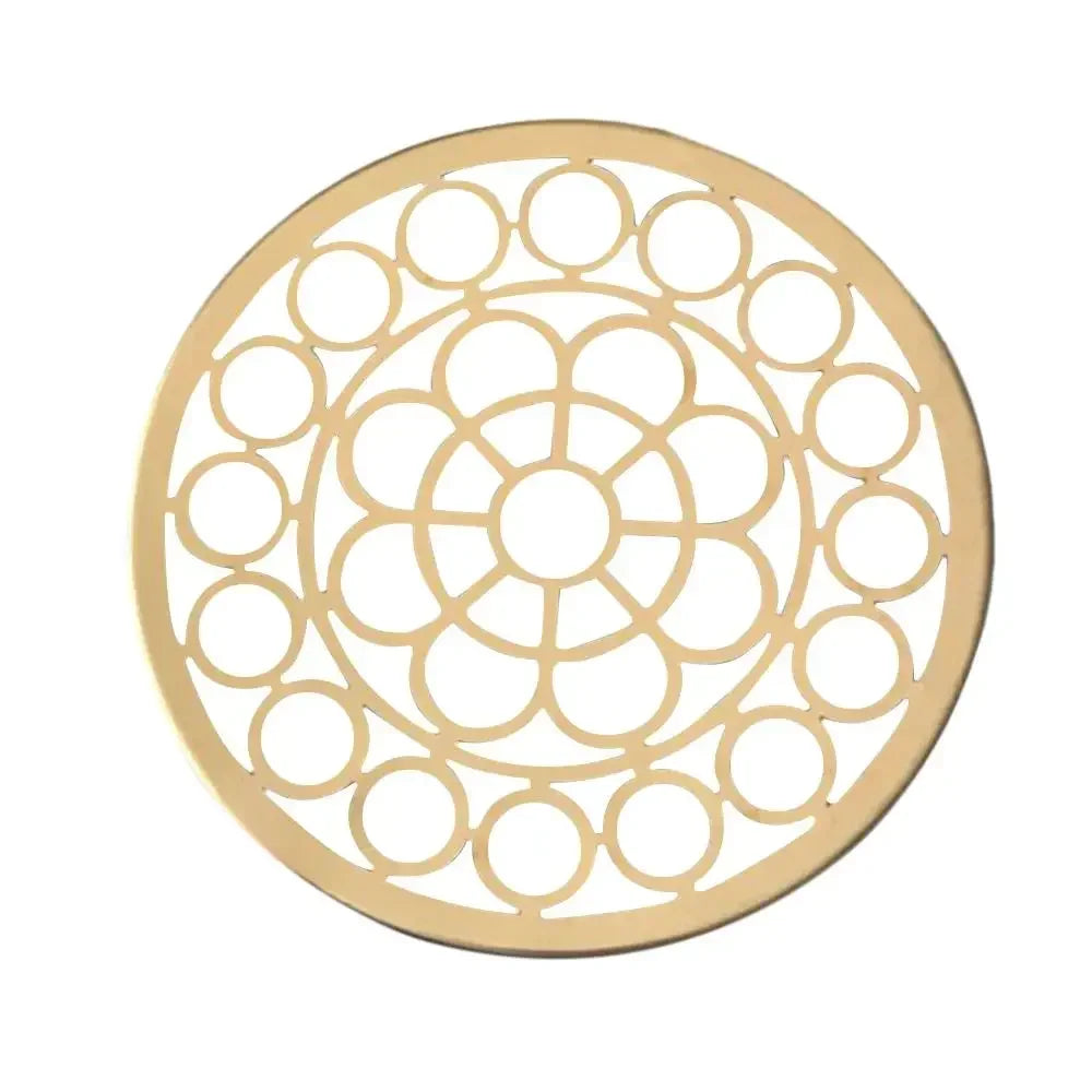 Support floral pour vase | Grille métallique porte-tiges | Compatible avec plusieurs vases