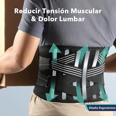 LuminaBack - Ceinture de thérapie thermique personnalisée pour un soulagement durable du bas du dos