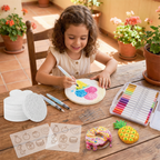 BubbleCraft - Kit de Peinture Artistique à Bulles pour Enfants