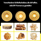 WoodMaster™ - Disque Sculpture Bois Carbure de Tungstène