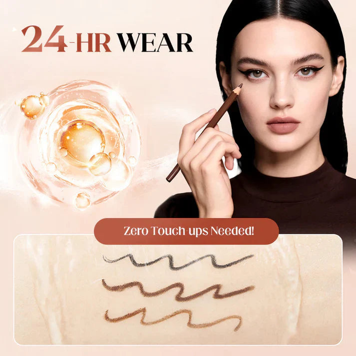 Stylo eyeliner gel Luméra avec pointe fine pour un trait précis