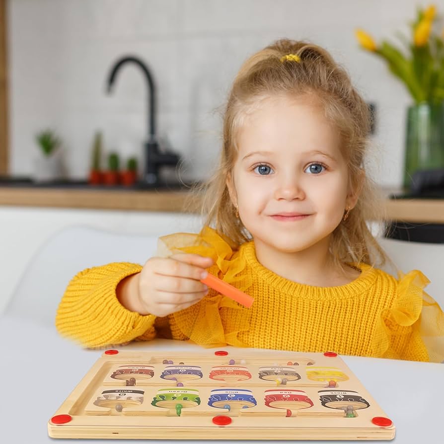 EduMaze™ - Labyrinthe Magnétique Montessori pour Enfants