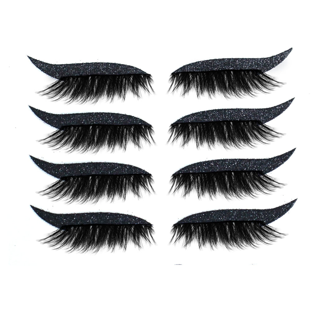 GlamEase - Autocollants Eyeliner Réutilisables Œil de Chat