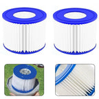 Cartouche de Filtre pour Bain à Remous et Spa | Filtration Haute Efficacité | Lot de 6 Remplacements | Maintient l'Eau Propre