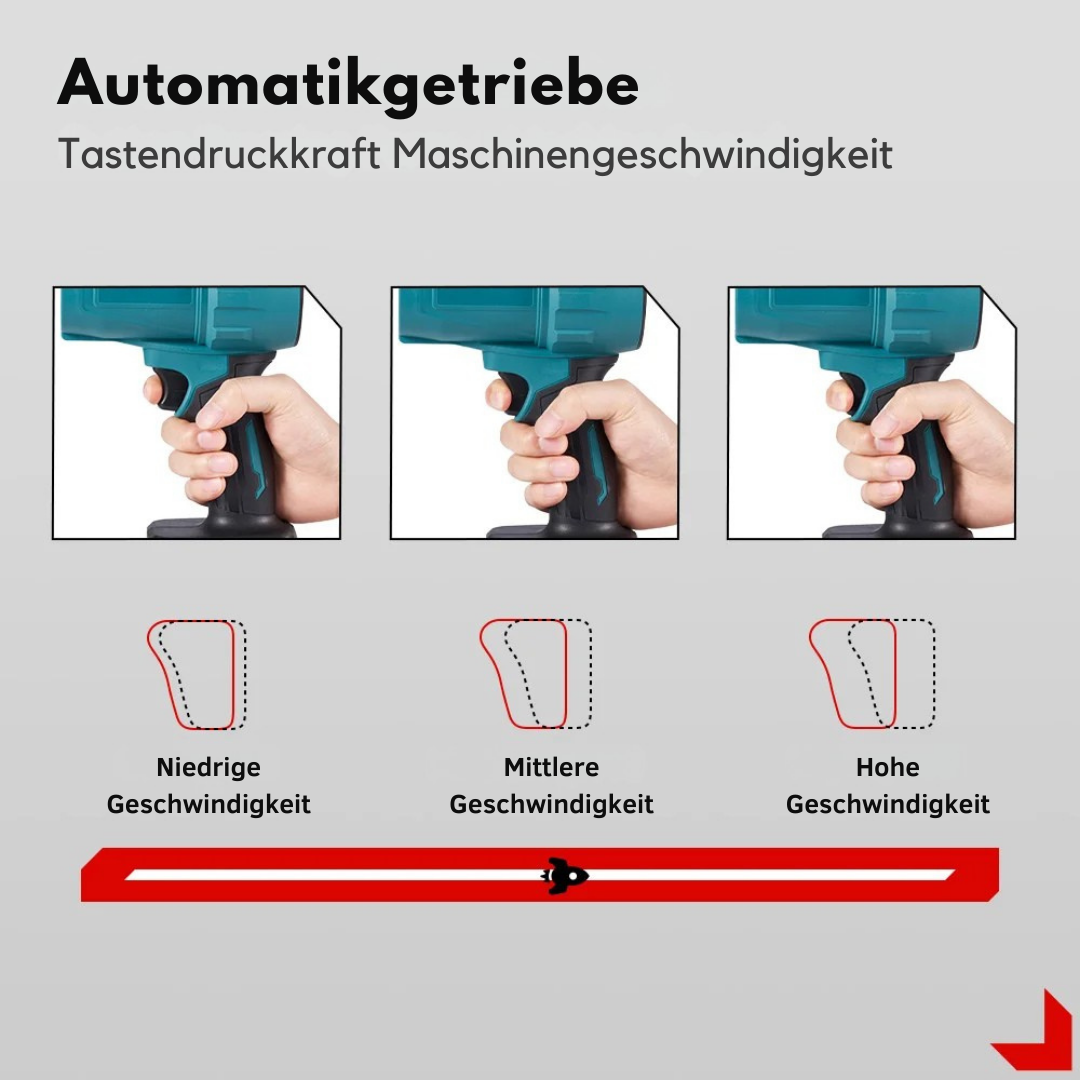 TurboBlast™ — Soufflerie super puissante (fabriquée en Allemagne)