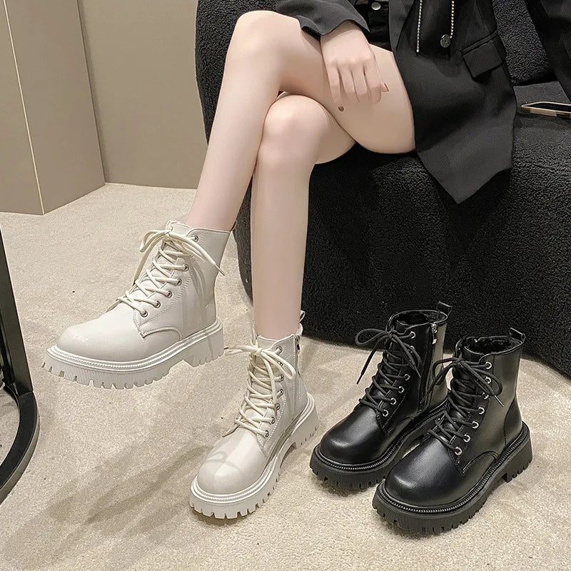 Warmova™ - Bottines femme douillettes doublées en polaire