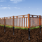 FenceFixer - Empêchez les poteaux de clôture de pencher en seulement 5 minutes