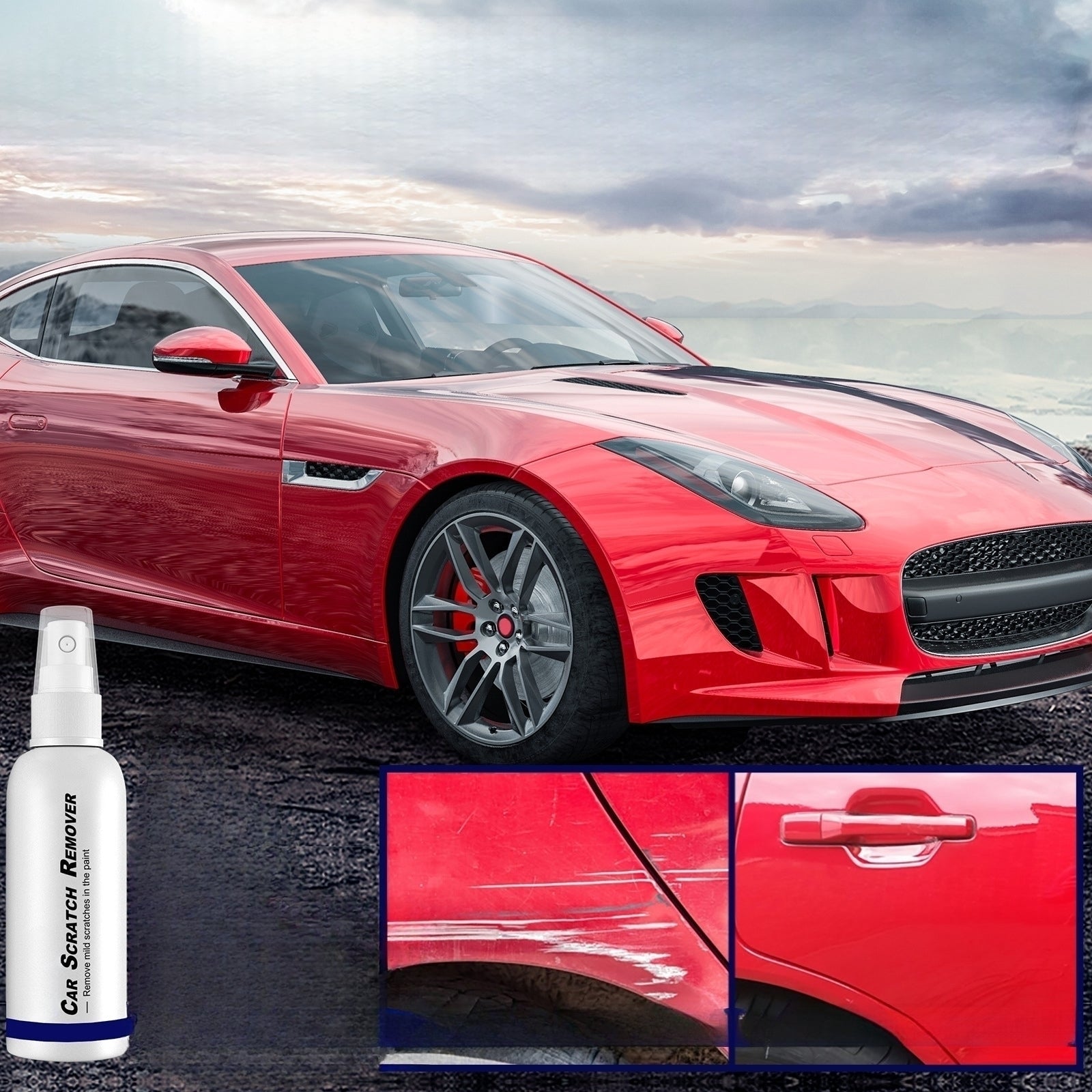 ClearFix™ - Spray Réparateur Rayures Voiture Résultats Immédiats