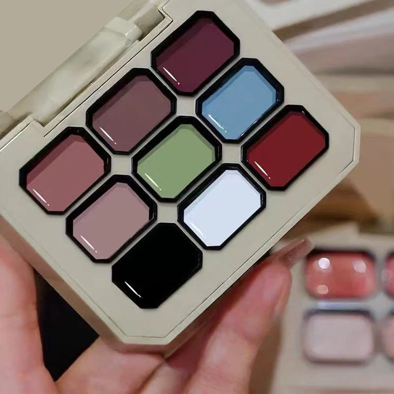 Ensemble de vernis à ongles 9 couleurs pour techniciens et débutants | Gel dégradé à haute saturation | Teintes pour manucure française