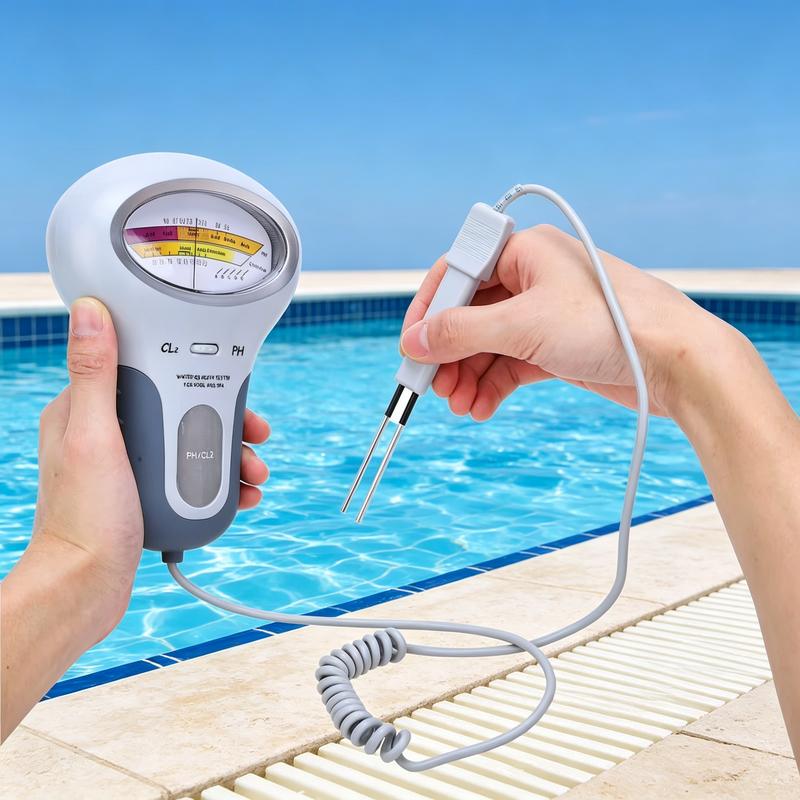 Vue de face du testeur d'eau numérique Aqualyra