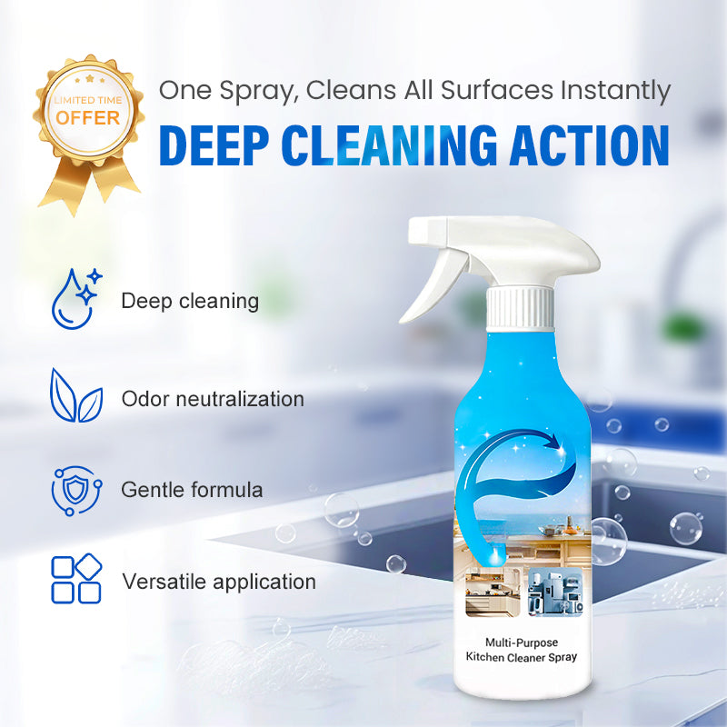 CleanMist™ - Spray Nettoyant Dégraissant Multi-Surfaces Cuisine
