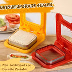Coupe-sandwich Crimora blanc pour découper et sceller un sandwich fourré