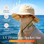 Chapeau anti-UV SunGuardPro – Protection solaire 360°